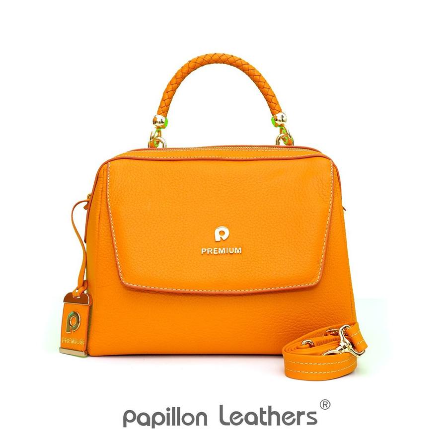 Detail jahitan tas Papillon yang masih bisa diperbaiki