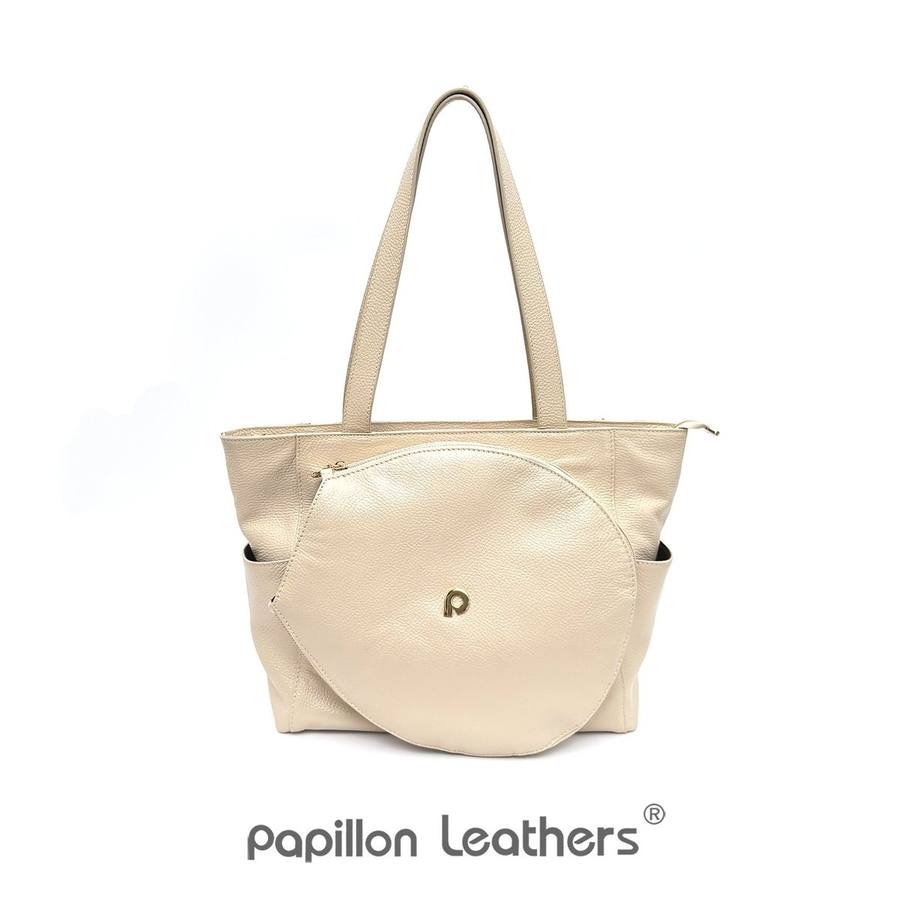 Tas crossbody kulit Papillon untuk pekerja lapangan