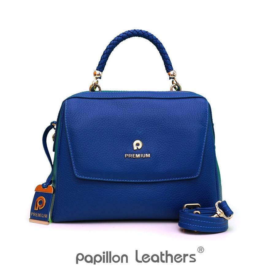 Detail hardware dan jahitan tas Papillon