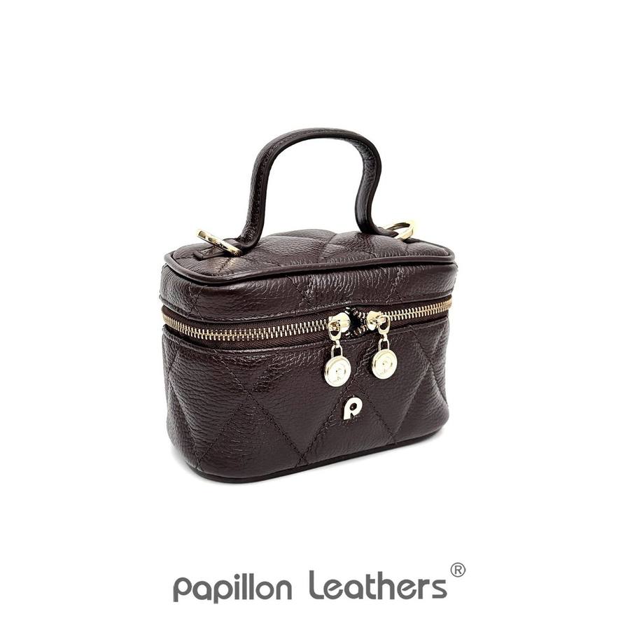 Tote bag kulit Papillon ukuran besar untuk kerja
