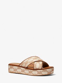 Sepatu Michael Kors Indira Wedge Sandal