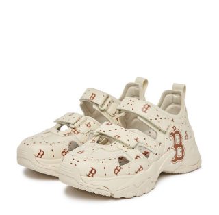 Sepatu MLB Bigball CHUNKY Mask Dia Monogram Boston Red Sox